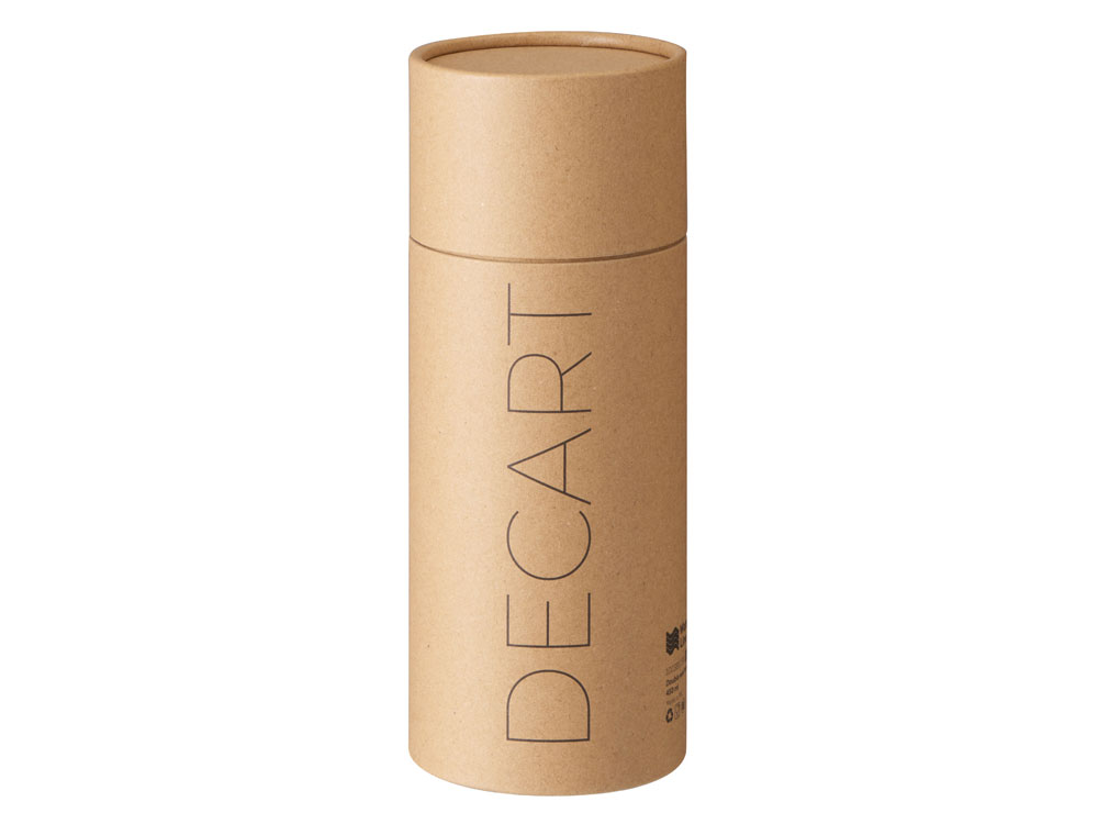Вакуумная термокружка Decart, 450 мл, тубус, ярко-синий-4