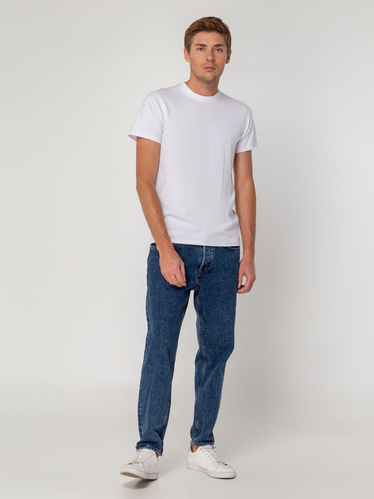Футболка мужская T-bolka Stretch, белая-5