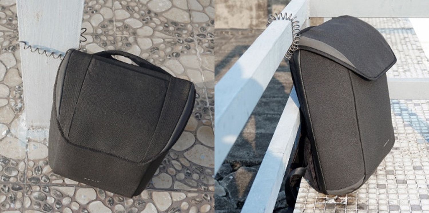 Рюкзак KORIN ClickPack X 45х32х15,5 см, с клапаном, черный-27