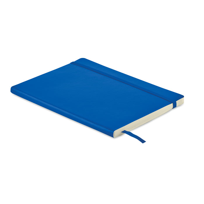 A5 recycled notebook, королевский синий-0