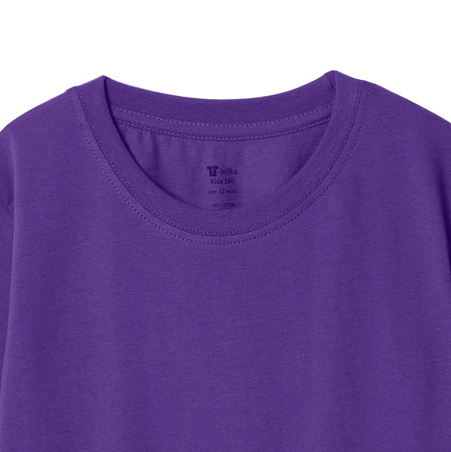 Футболка детская T-Bolka Kids, фиолетовая-3