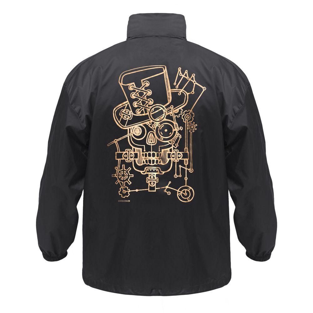 Ветровка John Steampunk, черная-0