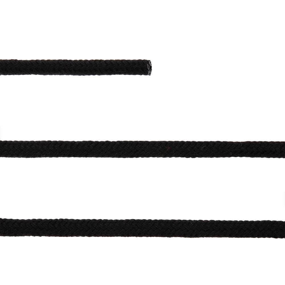 Круглый шнур Lasso M, черный, 80 см-2