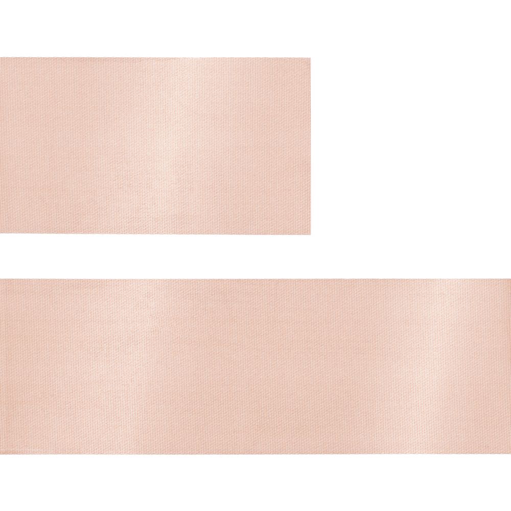 Лента сатиновая Satin 35 S, светло-бежевая, 40 см-2