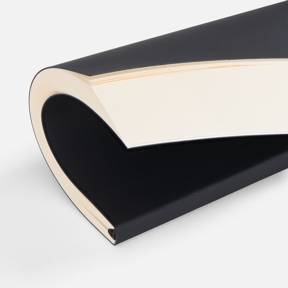 Ежедневник Flat Light, недатированный, черный-2
