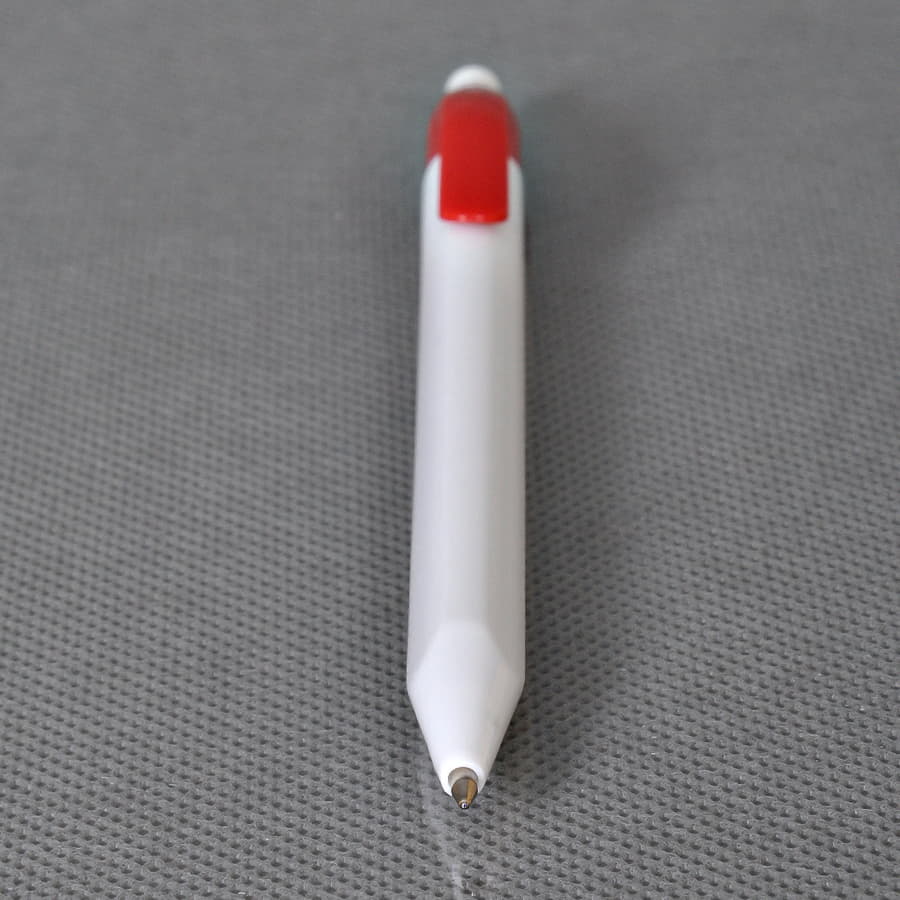Ручка шариковая N1, белый, оранжевый-7