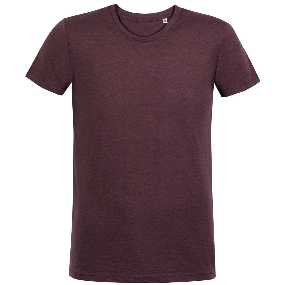 Футболка мужская Regent Fit 150, бордовый меланж-0