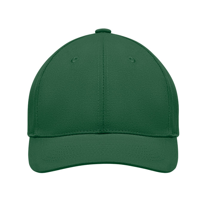 Brushed heavy cotton 6 panel Ba, тёмно-зелёный-2