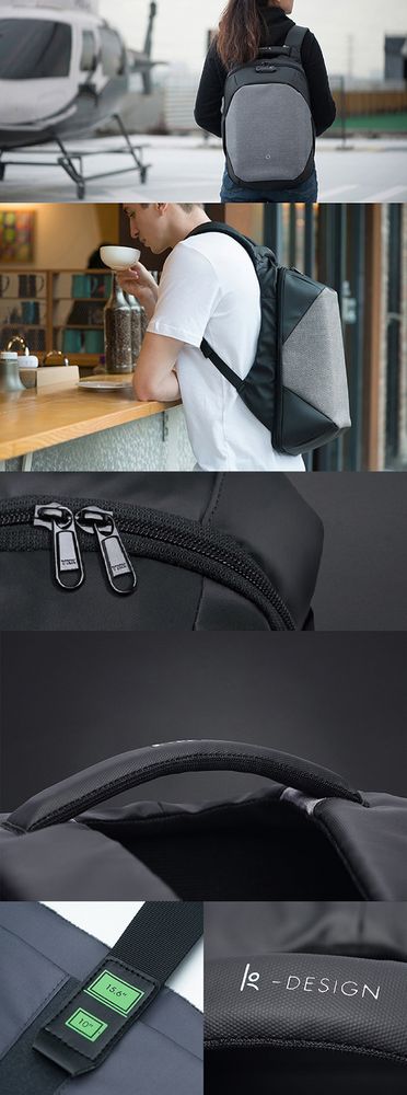 Рюкзак ClickPack Pro, черный с серым-10