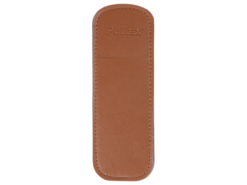 Футляр для штопора из искусственной кожи Corkscrew Case, коричневый-1