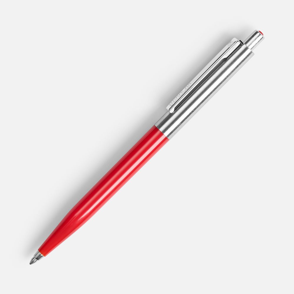 Ручка шариковая Senator Point Metal, ver.2, красная-0
