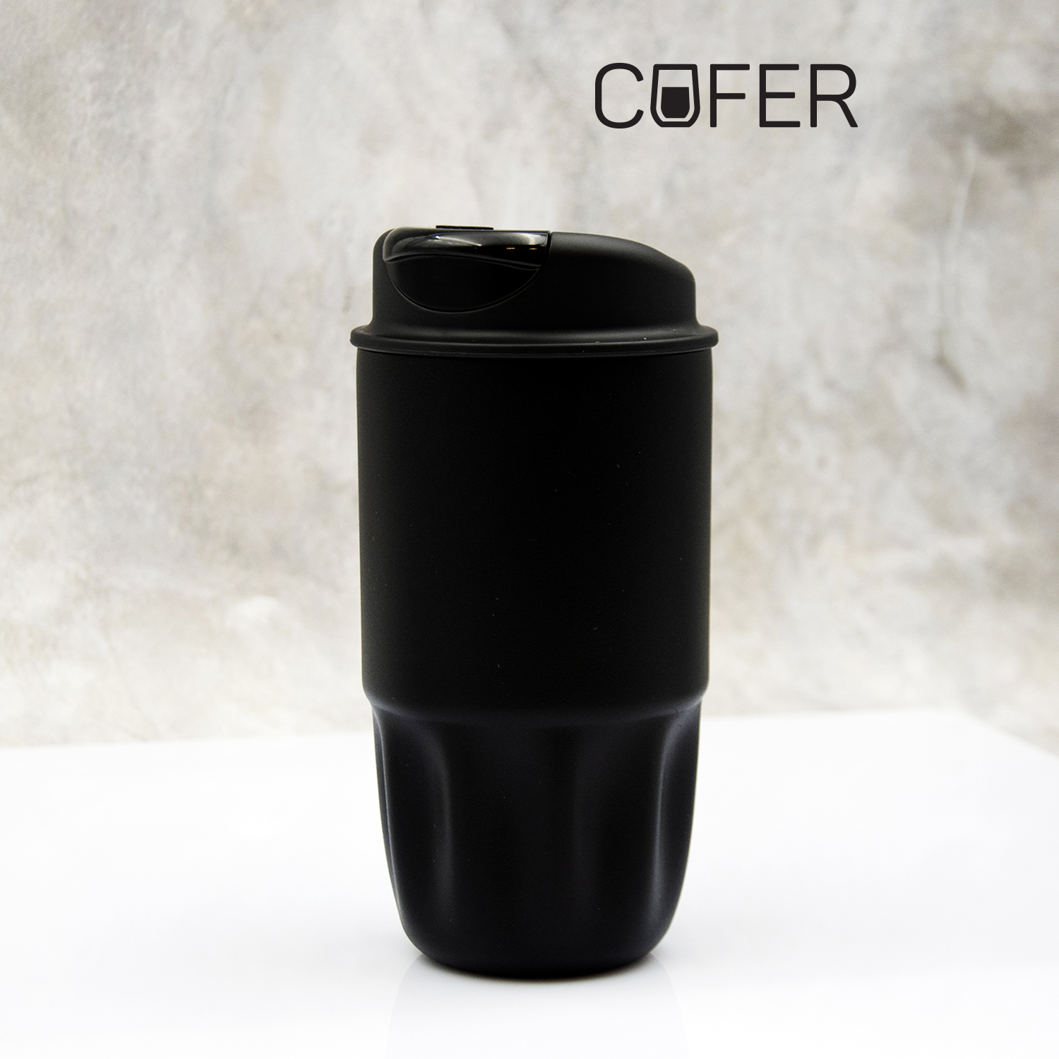 Термостакан Groove (черный)-0