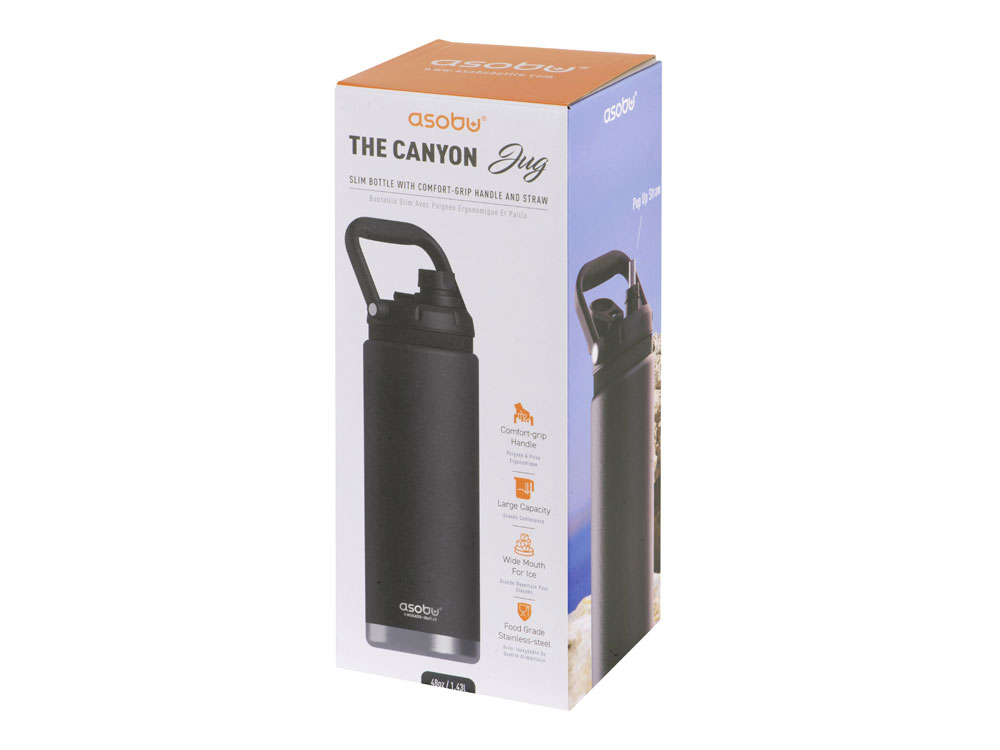 Вакуумный термос Canyon Jug, черный, 1430 мл-14