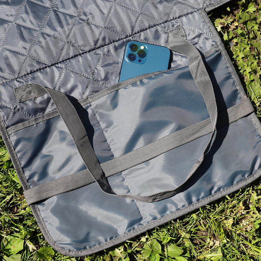 Плед для пикника PACK&amp;GO, Серый-7
