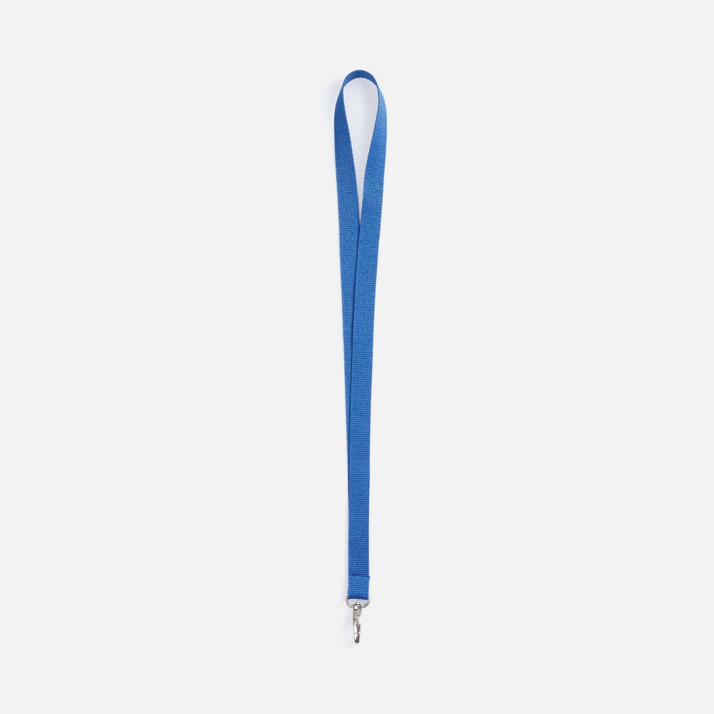 Лента для бейджа Pin, синяя-0