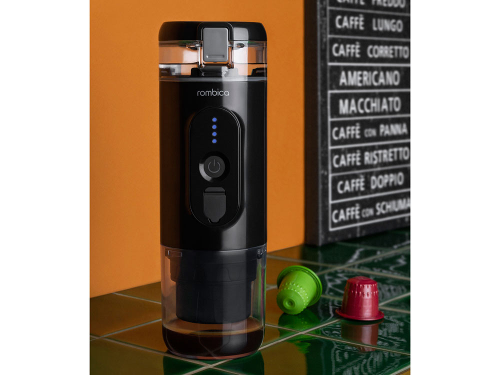 Портативная кофемашина Rombica Barista 2 Black с логотипом Rombica-8