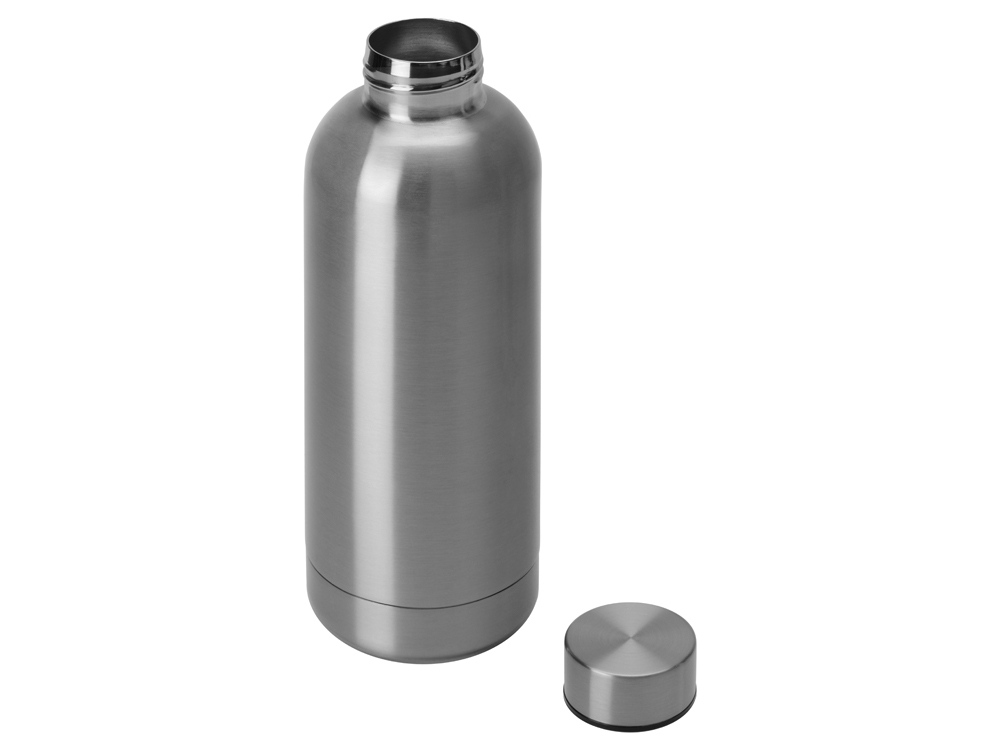 Вакуумная термобутылка Cask Waterline, 500 мл, тубус, серебристый глянцевый-2