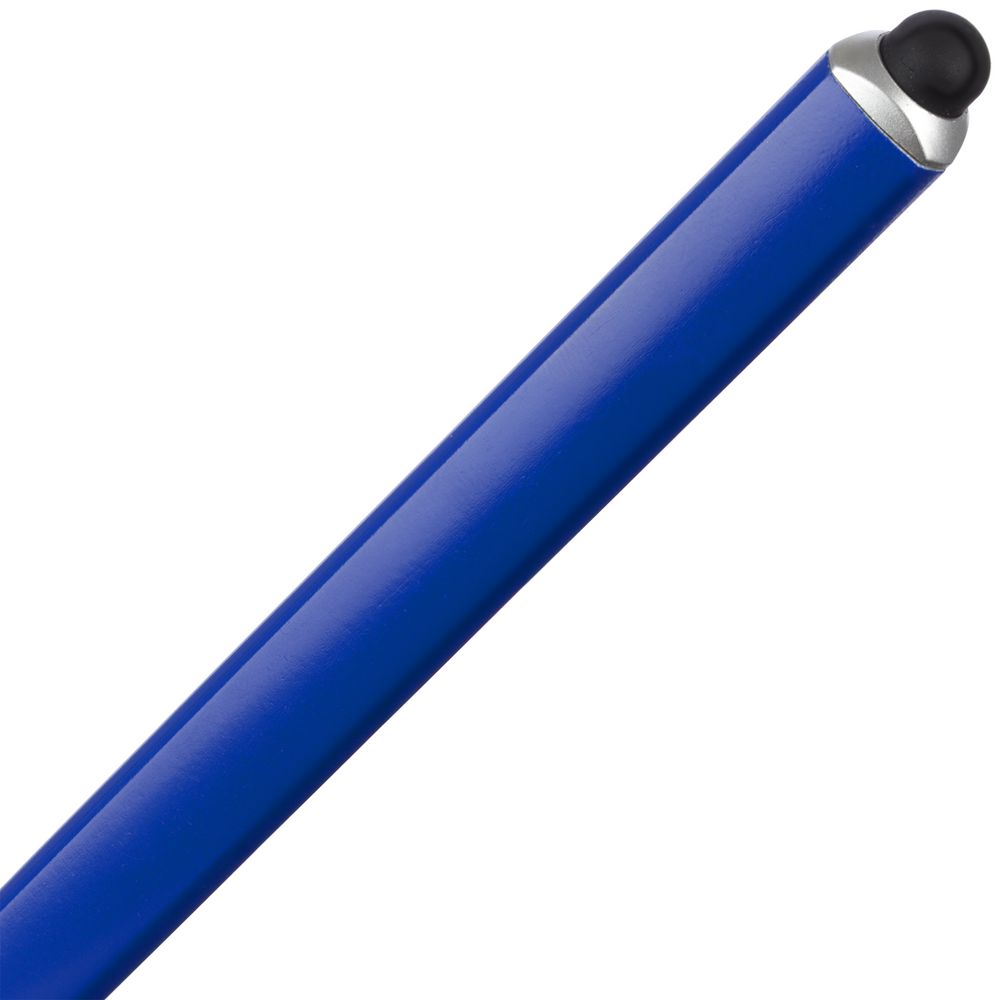 Вечный карандаш Tricore со стилусом, синий-2