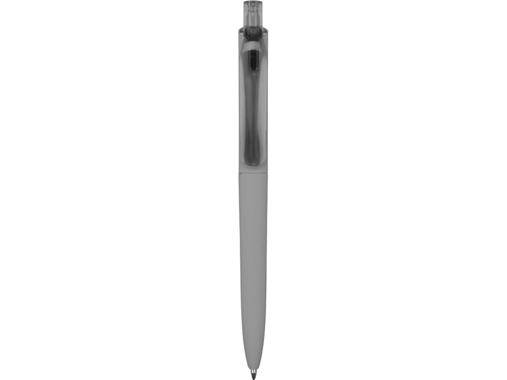 Ручка шариковая Prodir DS8 PRR софт-тач, серый-2