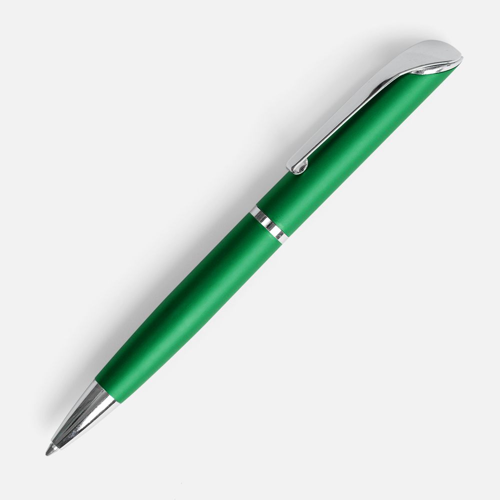 Ручка шариковая Glide, зеленая-0