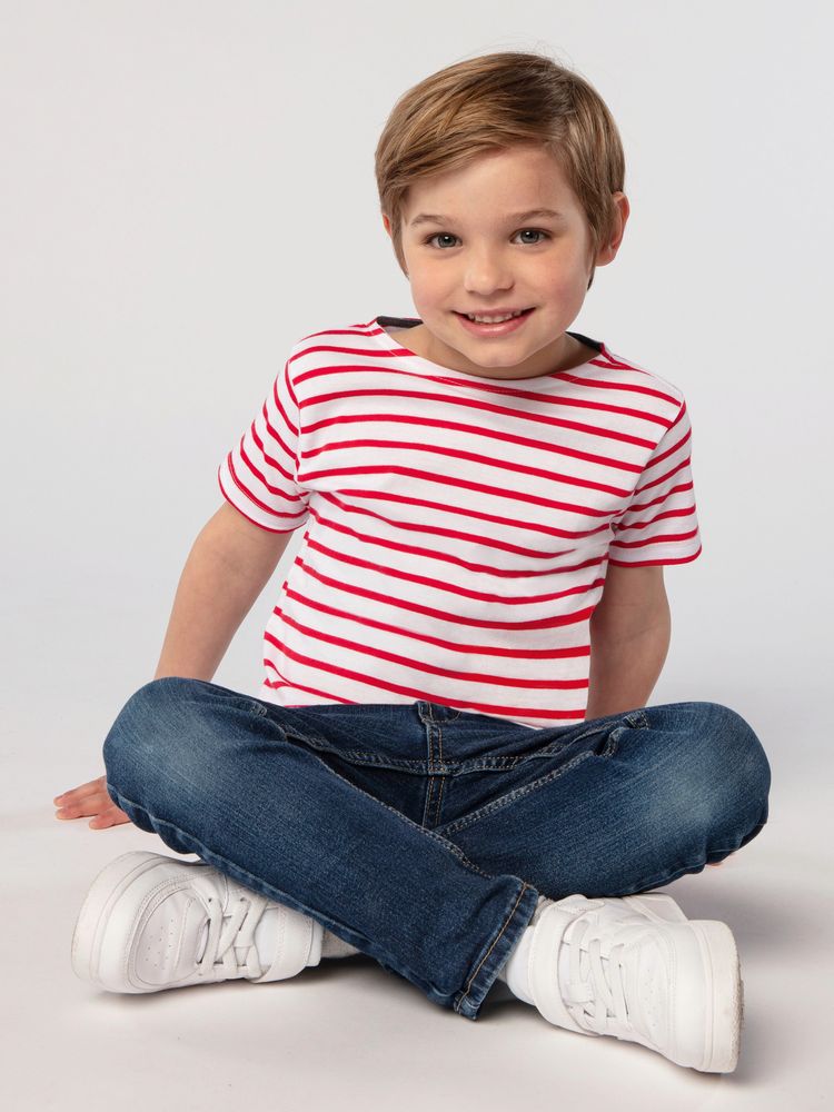 Футболка детская Miles Kids серый с желтым-2