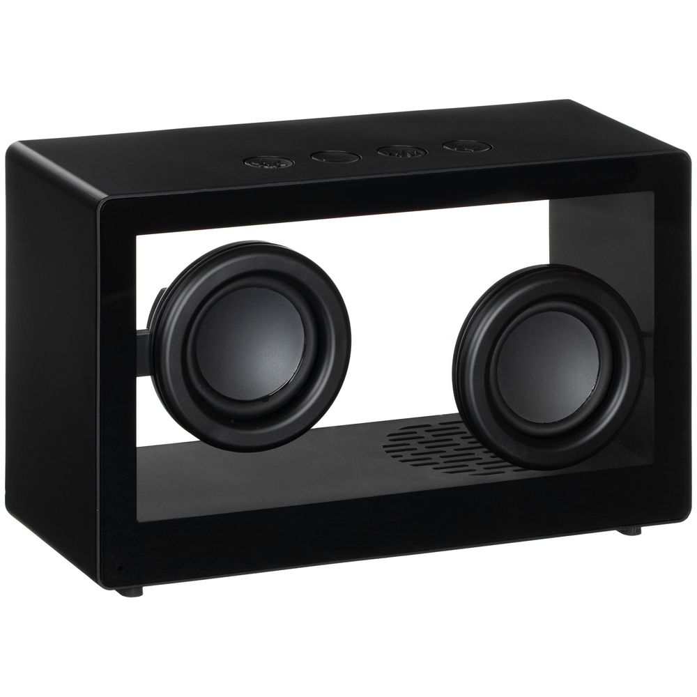 Bluetooth-колонка со светомузыкой Sensofonic, черная-2