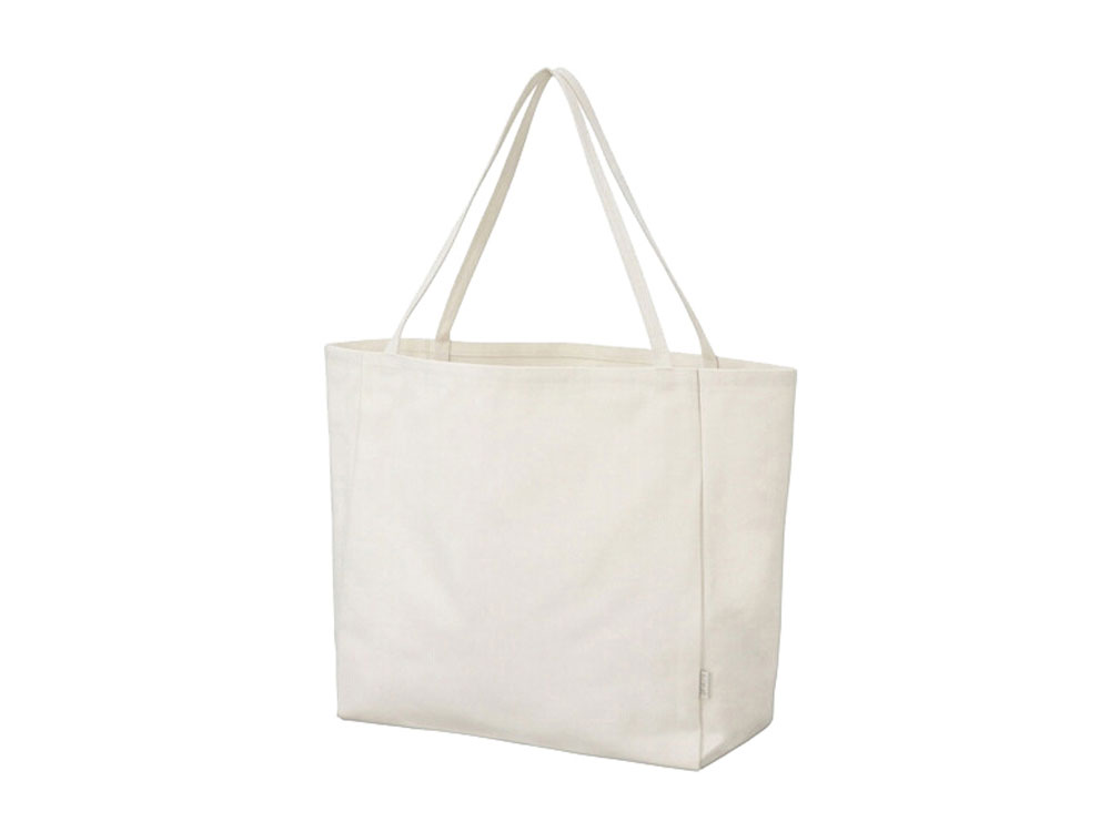 Шоппер-оверсайз Grossbag из переработанного хлопка 340 г, натуральный-0