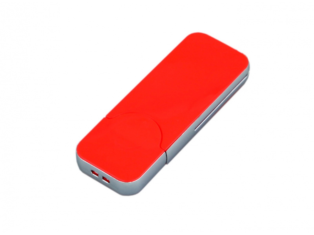 USB-флешка на 4 Гб в стиле I-phone, прямоугольнй формы, красный-0