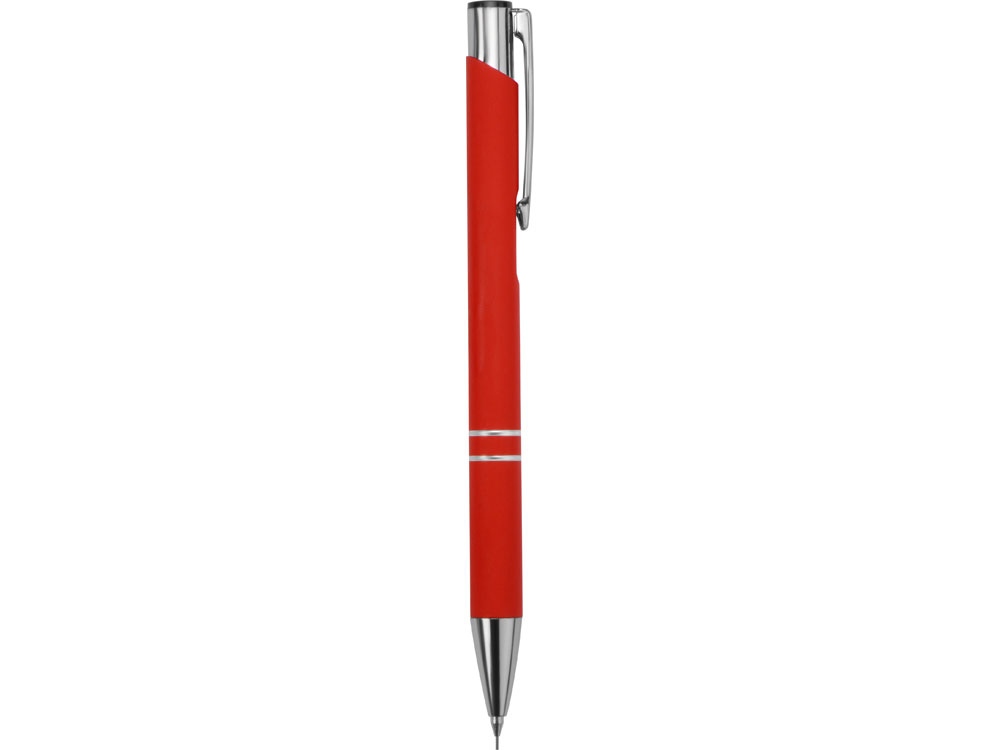 Механический карандаш Legend Pencil софт-тач 0.5 мм, красный-2