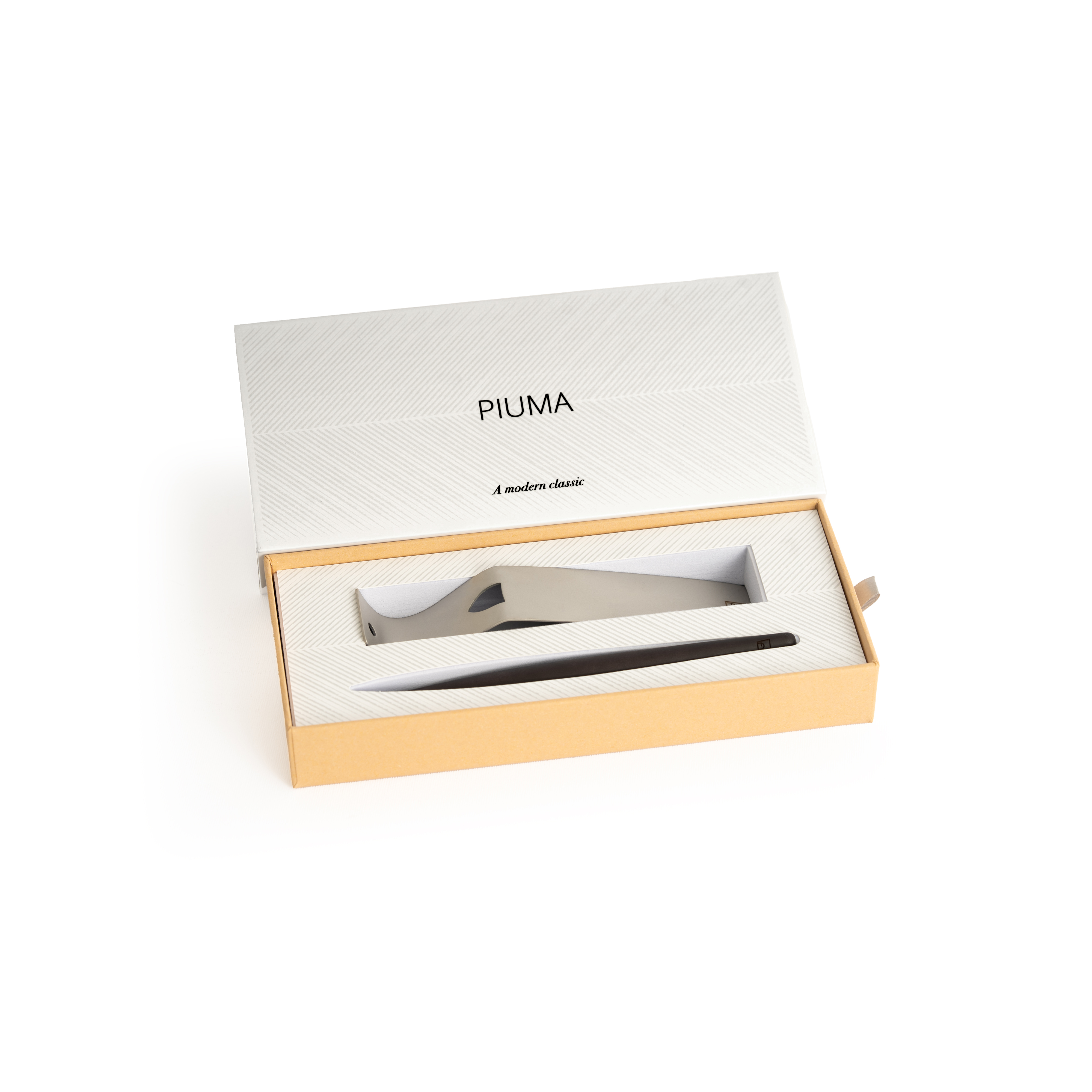 Шариковая ручка Pininfarina Piuma A MODERN CLASSIC CHARCOAL-1