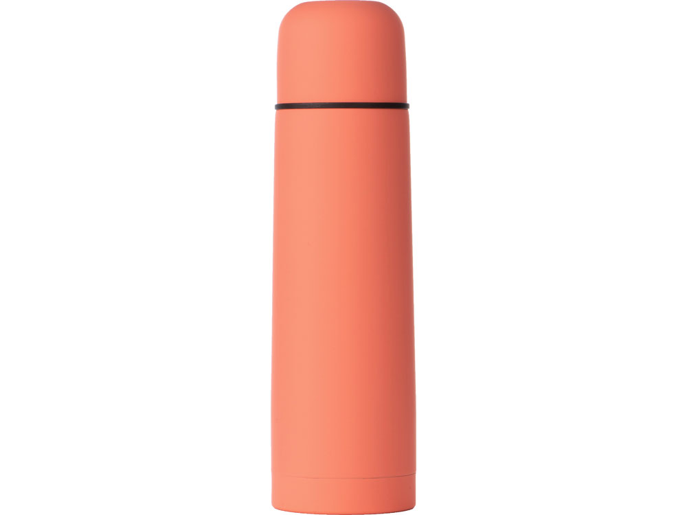 Термос Ямал Soft Touch с чехлом, 500мл, коралловый-3