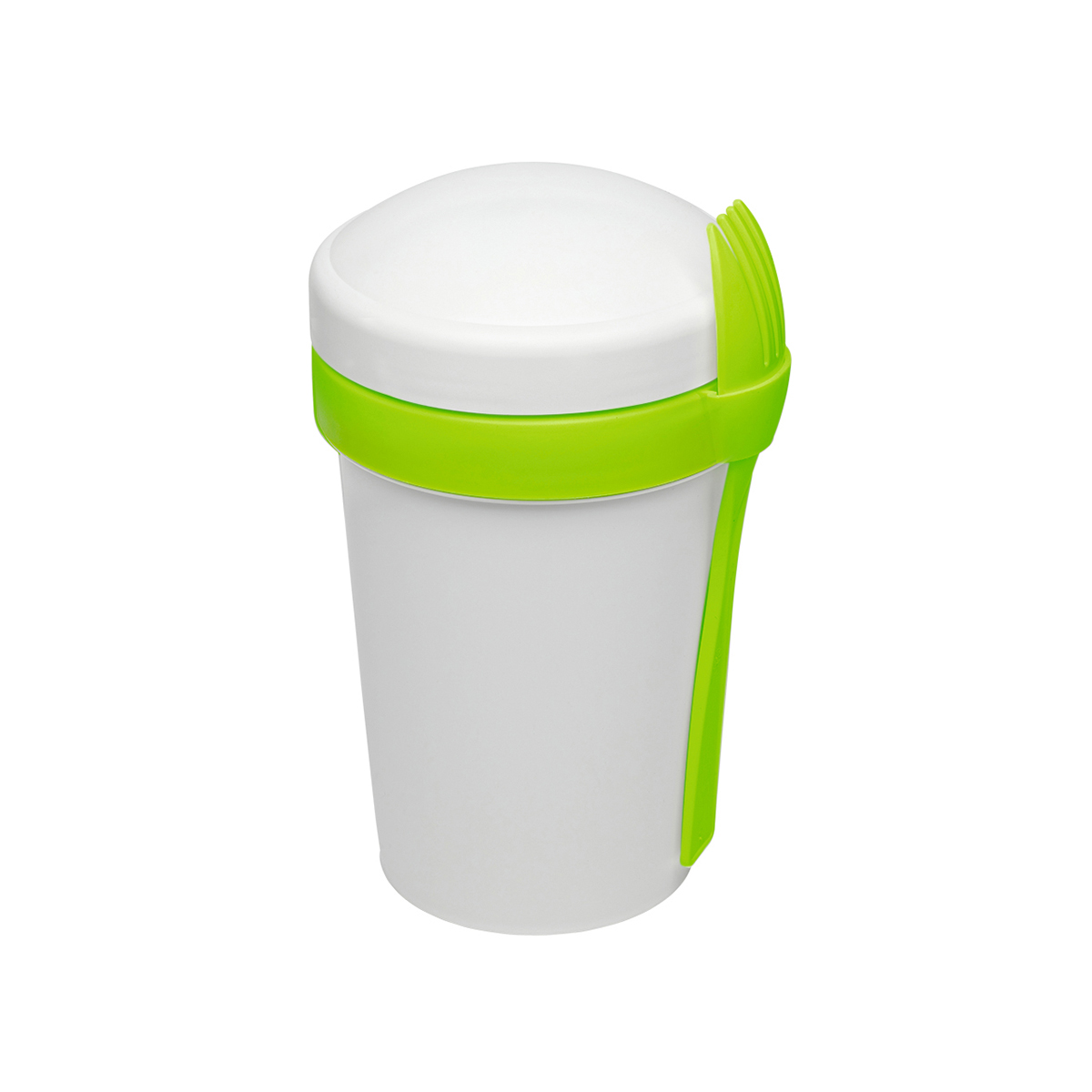 Ланч-бокс Veggie to go Green Line с вилкой (салатовый)-0