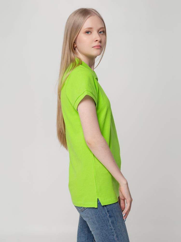 Рубашка поло женская Virma Lady, зеленое яблоко-5