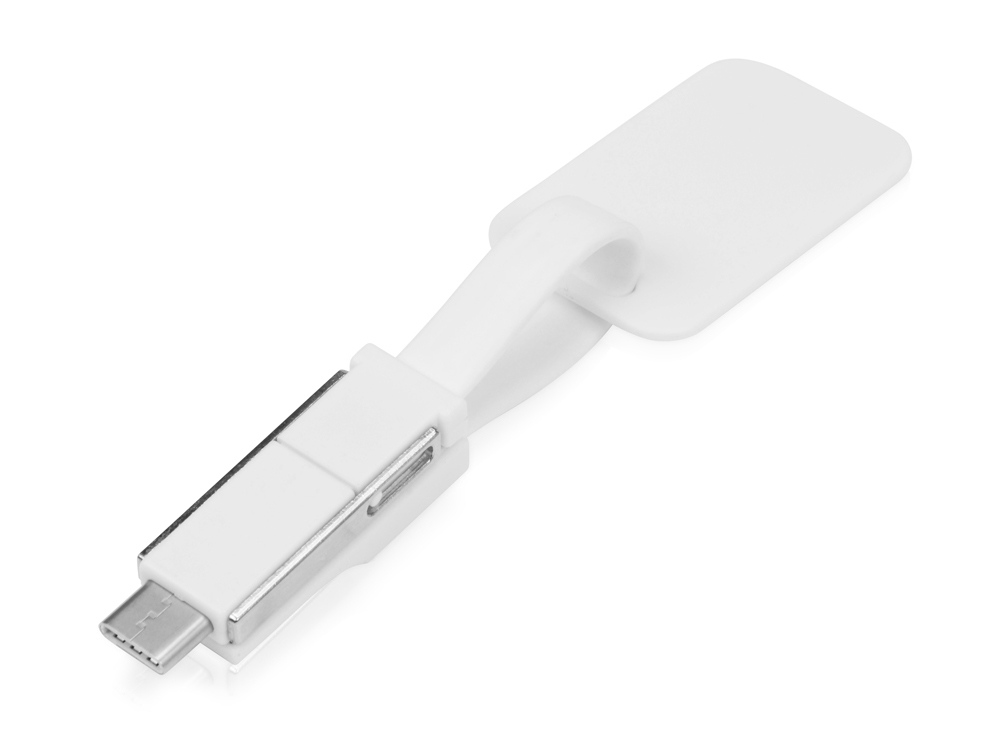 Зарядный кабель 3-в-1 Charge-it, белый-0