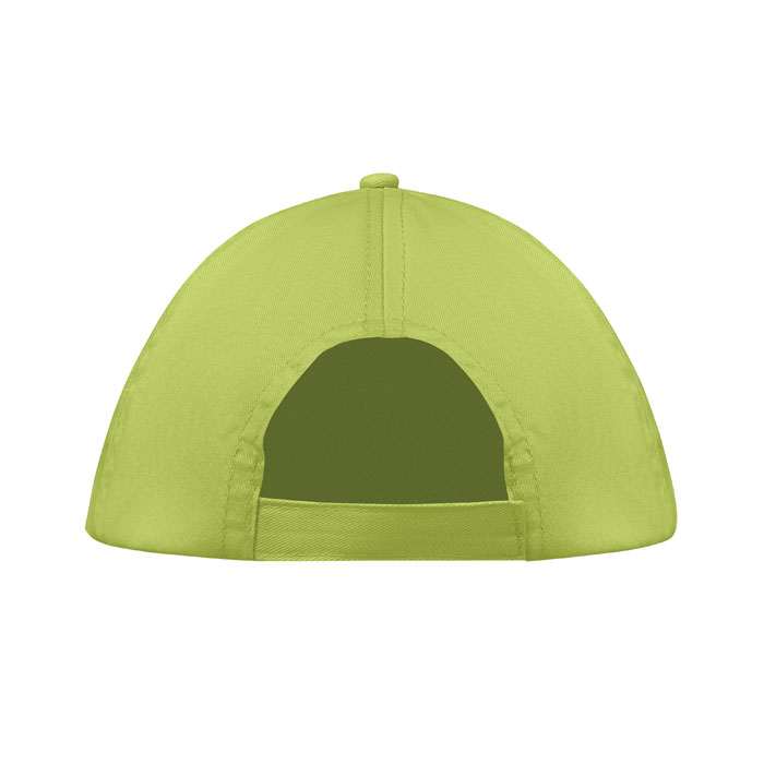 5 panel baseball cap, лайм-1
