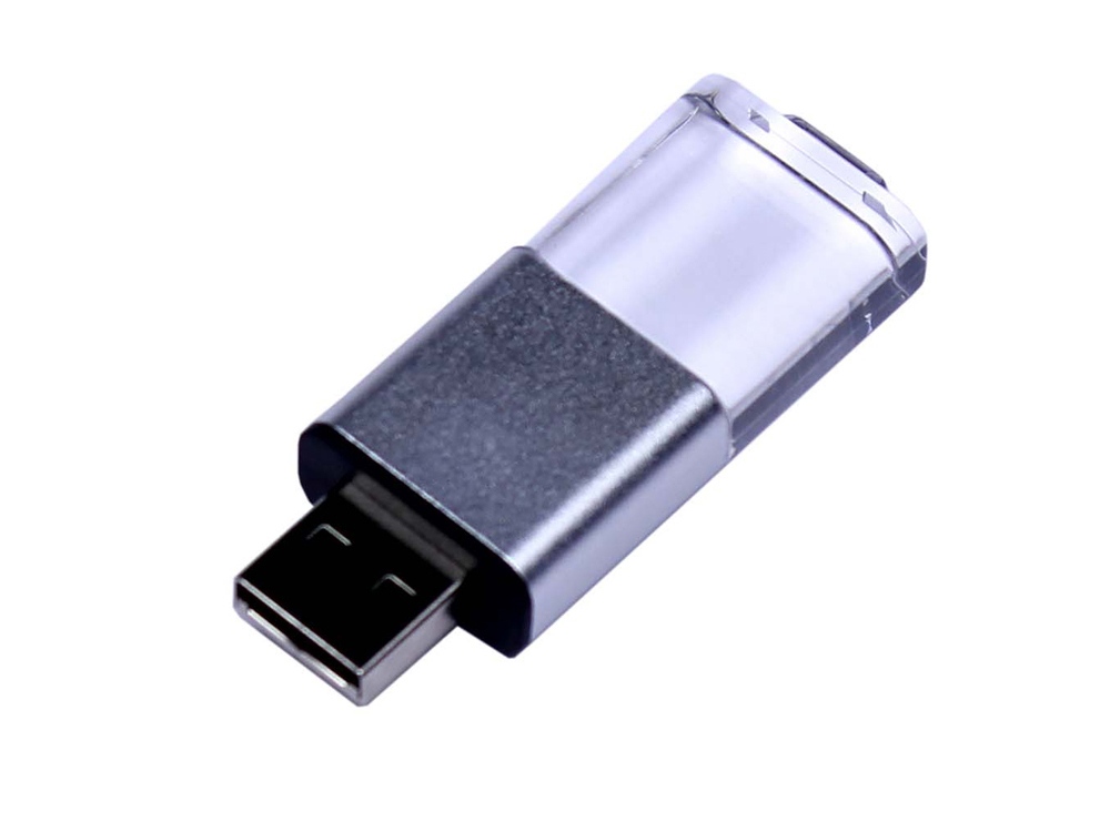 USB-флешка промо на 32 Гб прямоугольной формы, выдвижной механизм, черный-0