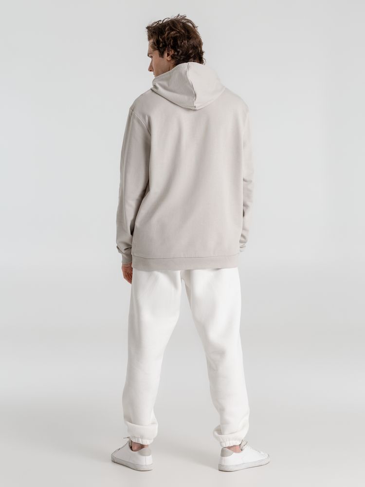 Толстовка с капюшоном унисекс Hoodie, дымчато-серая-8