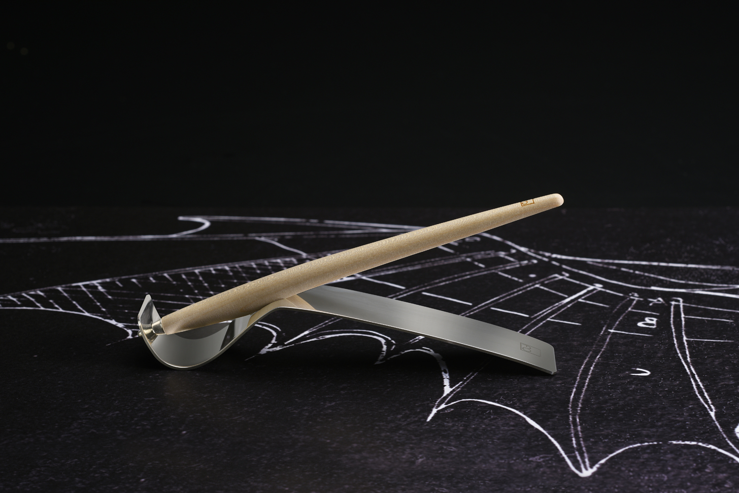 Шариковая ручка Pininfarina Piuma LEONARDO MAPLE WOOD-8