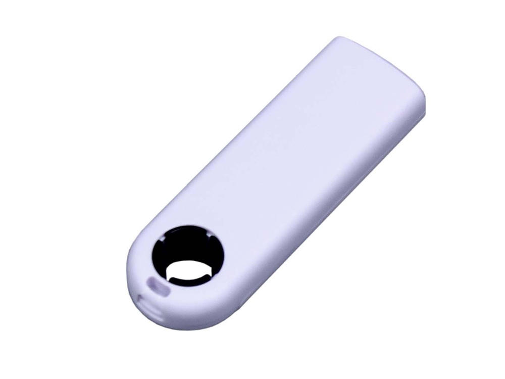 USB-флешка промо на 64 Гб прямоугольной формы, выдвижной механизм, черный-1