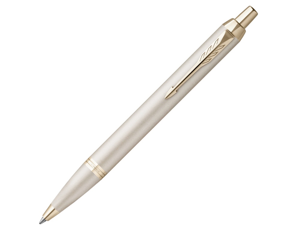 Шариковая ручка Parker IM Professionals Monochrome Champagne, стержень:M, цвет чернил: blue, в подарочной упаковке.-0