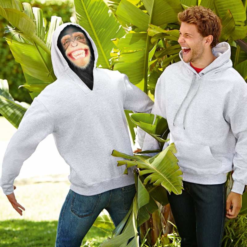 Толстовка мужская UNIQUE HOODIE 280, черный-2