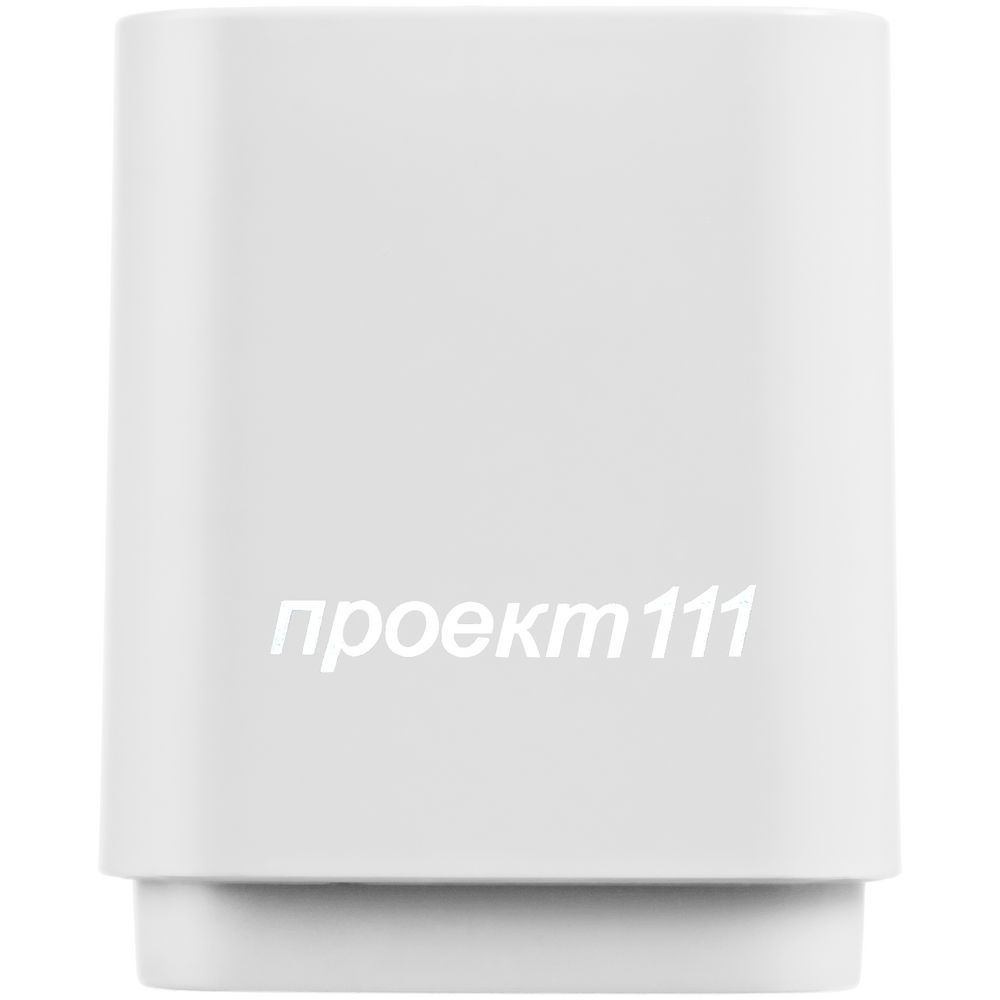 Беспроводная колонка с подсветкой гравировки Glim, белая-4