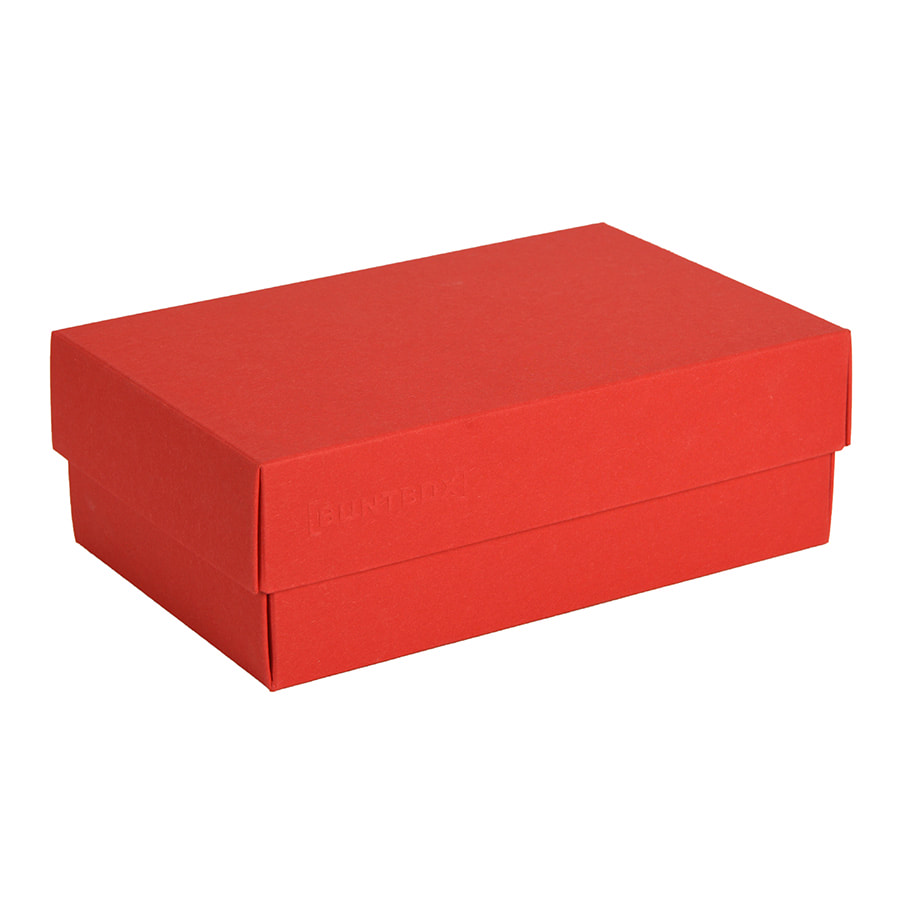 Коробка картонная, "COLOR" 11,5*6*17 см; красный, ярко-красный-0