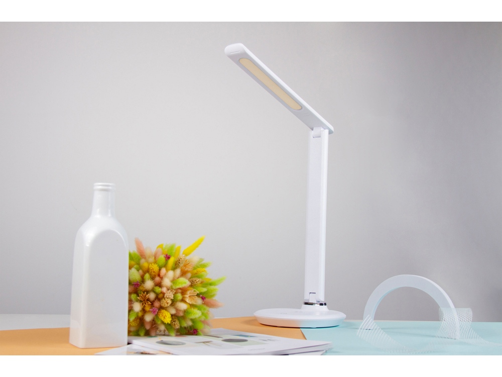 Настольная лампа Rombica LED FAROS, белый (круглое основание)-4