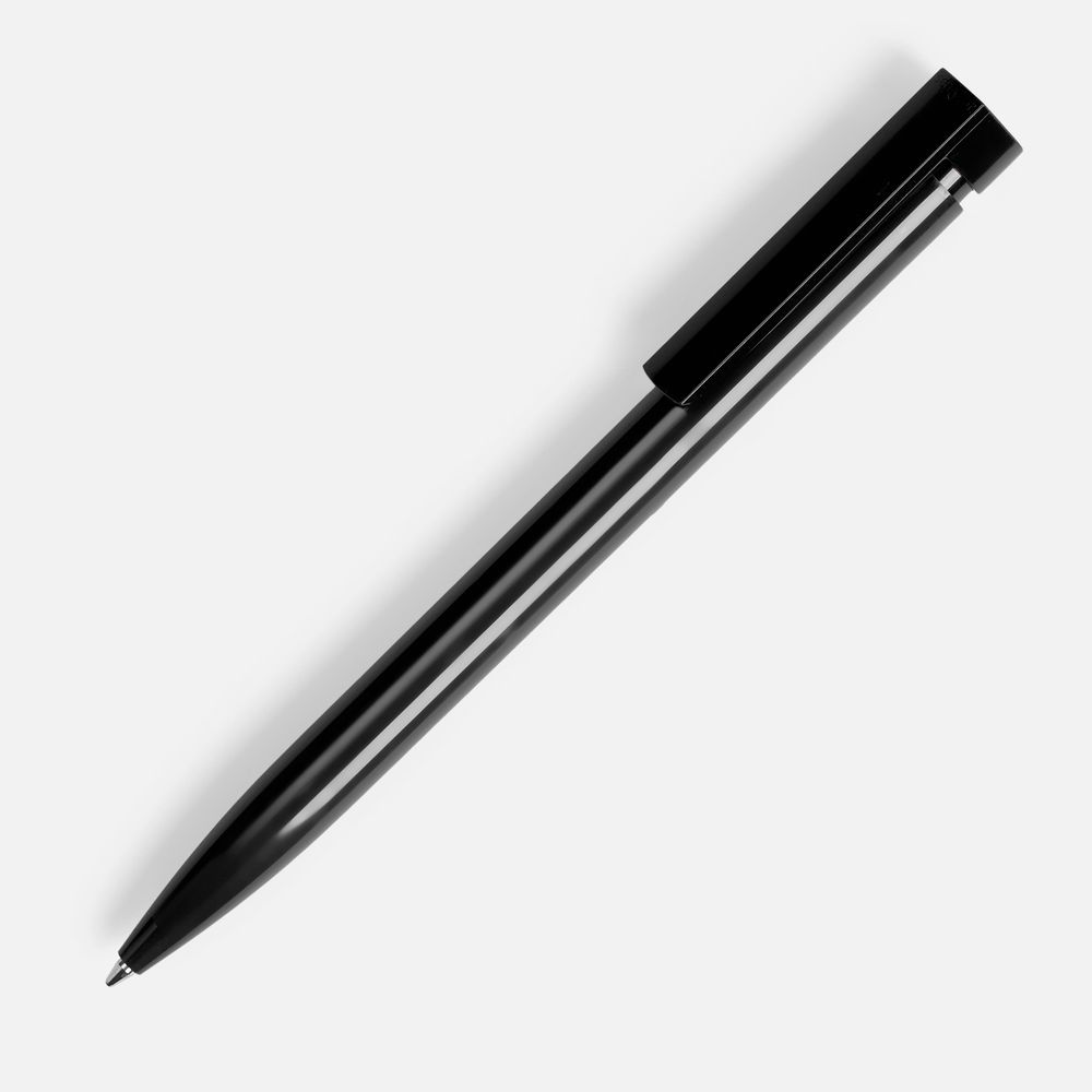 Ручка шариковая Liberty Polished, черная-1