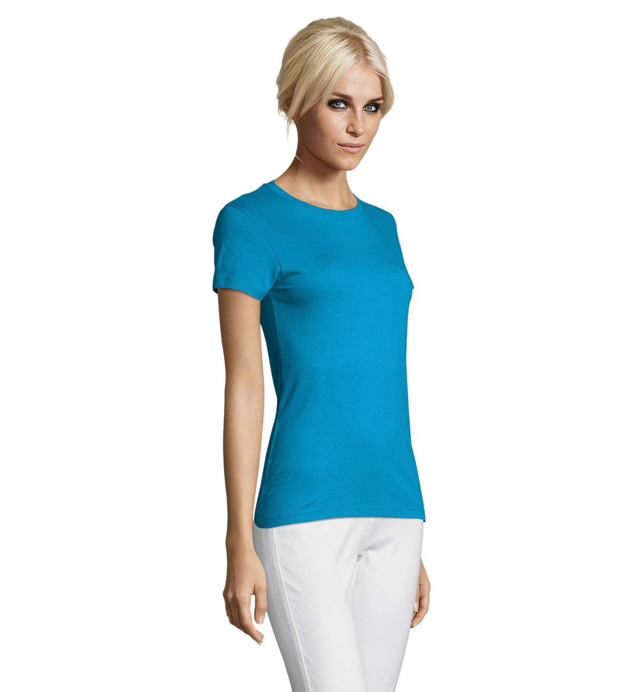 Футболка женская Regent Women, ярко-бирюзовая-5