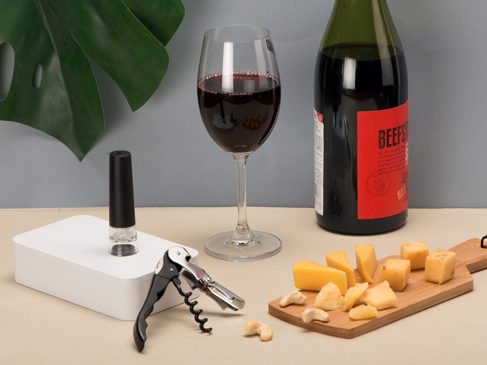 Набор аксессуаров для вина Malbec в пластиковой подарочной коробке, 2шт-10
