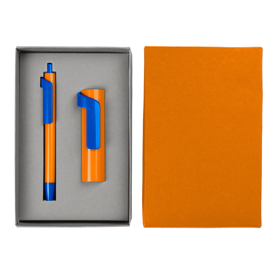 Набор подарочный FORTE SET FANTASY: Универсальный аккумулятор (3000мАh) и ручка, разные цвета-8