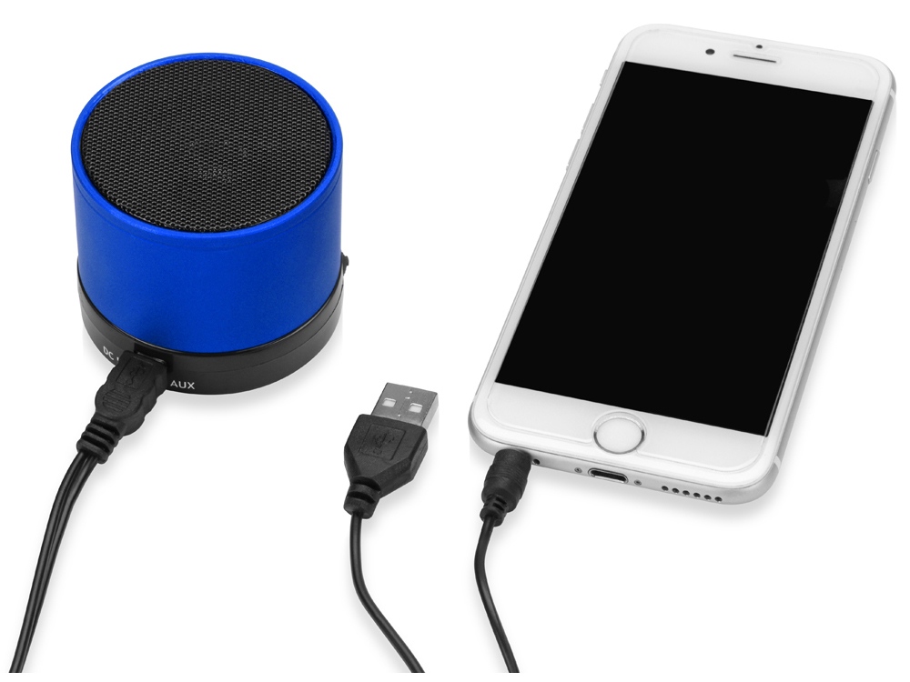 Беспроводная колонка Ring с функцией Bluetooth, синий-2