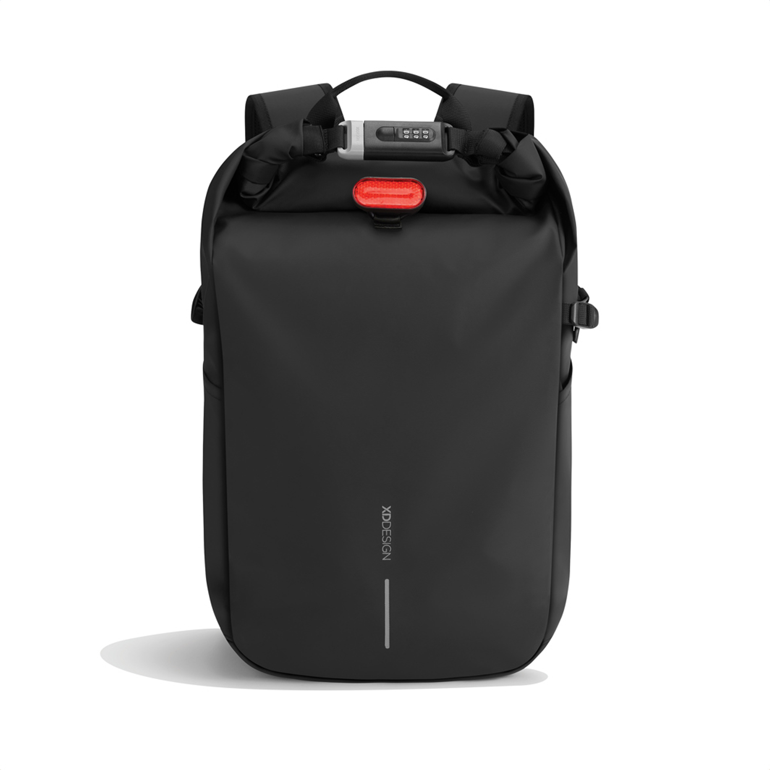 Антикражный рюкзак Urban Roll-top, черный-9